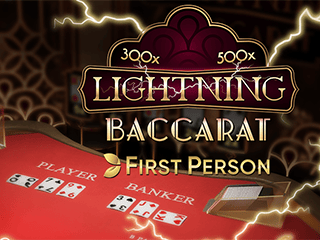 First Person Lightning Baccarat
