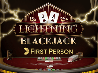 First Person Lightning Blackjack